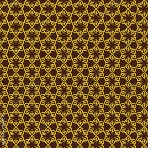 Fototapeta Seamless pattern. Creative abstract art background collection or festive celebration design. Simple childish scribble wallpaper print texture bundle.