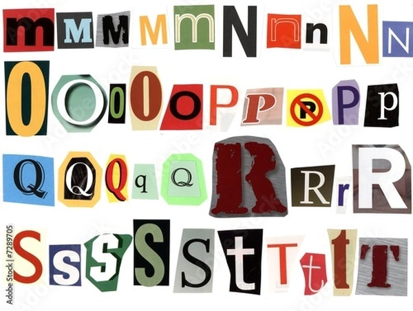 Fototapeta alphabet
