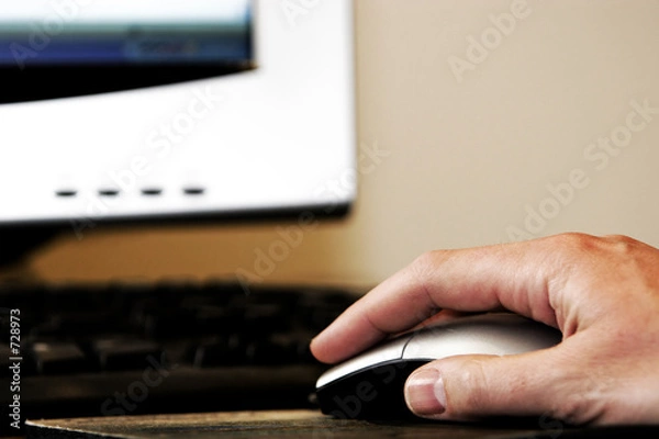 Obraz hand mouse computer