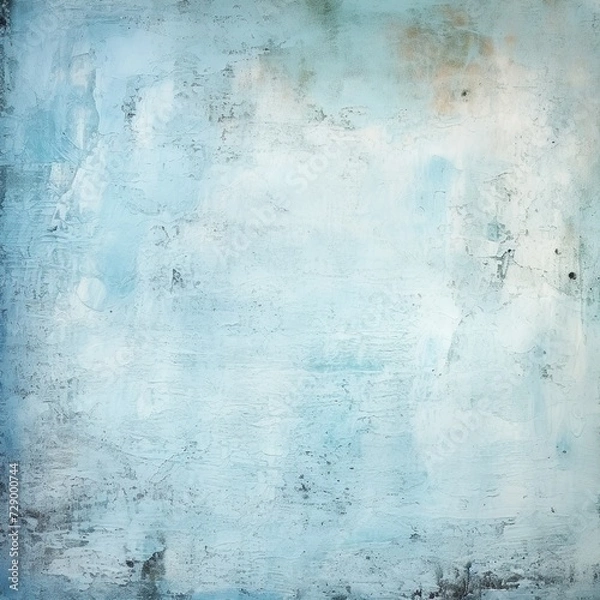 Fototapeta abstract pastel blue grungy textured background