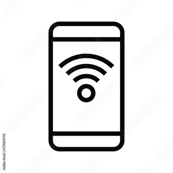 Fototapeta wifi tech device for technology device computer electronic internet business communication wireless innovation online