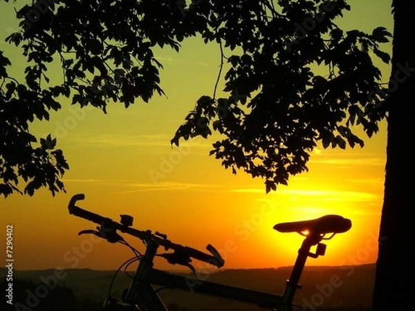 Obraz radfahreridylle