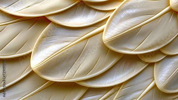 Obraz Closeup of delicious macaroni pasta, showcasing the ingredient in a raw and uncooked state, highlighting Italian cuisine and meal preparation
