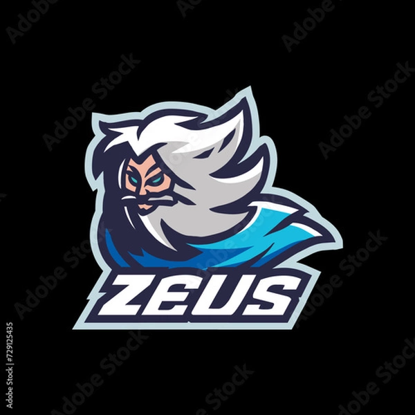 Obraz Zeus E-Sport Logo