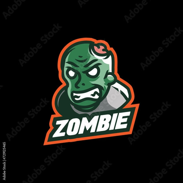 Obraz Zombie E-Sport Logo