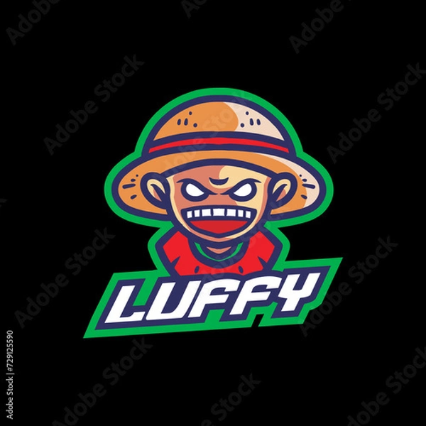 Obraz Hero Gaming E Sport Logo Vector Illustration