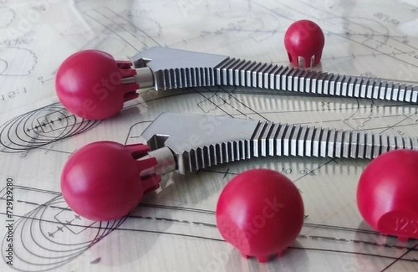 Obraz Surgical instruments for total hip replacement