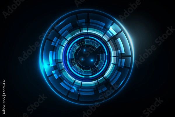 Obraz Abstract Background technology design vector Illustration
