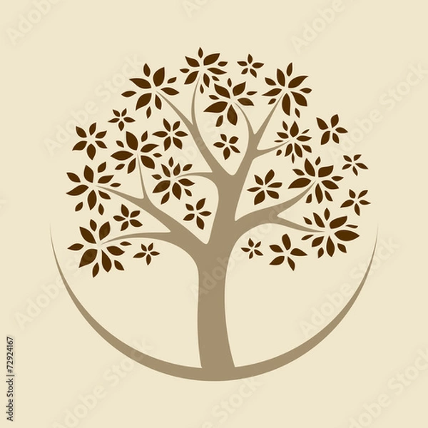 Obraz Vector tree