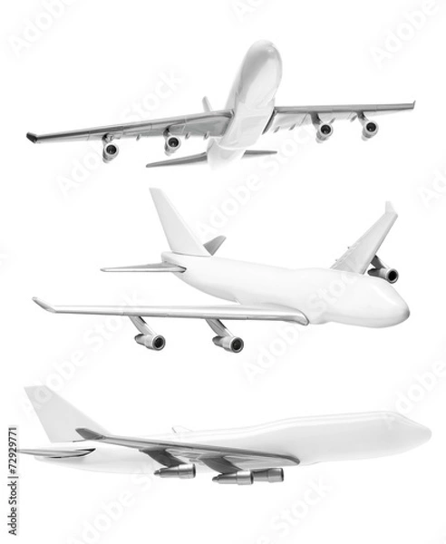 Obraz Drei weisse Flugzeuge