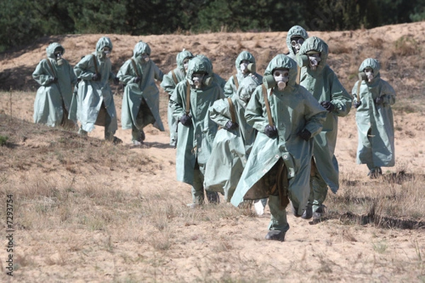 Fototapeta Chemical attack