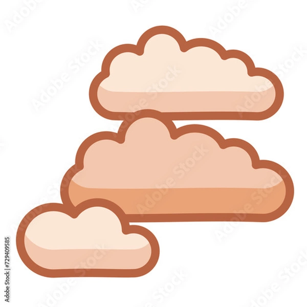 Obraz Dark Clouds Icon