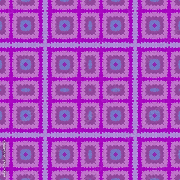 Fototapeta Abstract seamless grunge texture from acrylic pattern, tracing