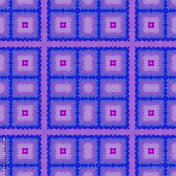 Obraz Abstract seamless grunge texture from acrylic pattern, tracing