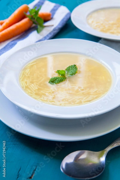 Obraz Chicken soup