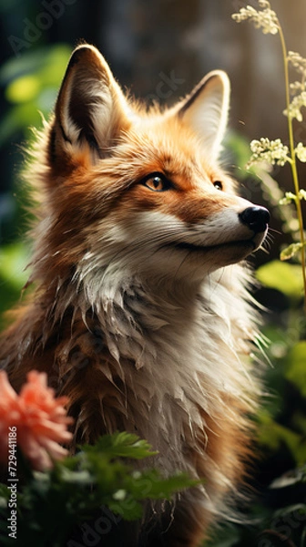 Fototapeta red fox vulpes