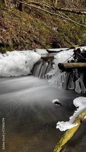 Obraz Wasserfall Langzeitbelichtung 