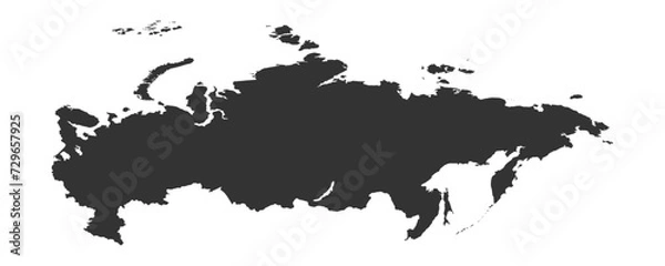 Obraz vector map Russia