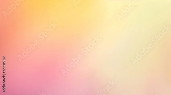 Fototapeta yellow and pink soft gradient