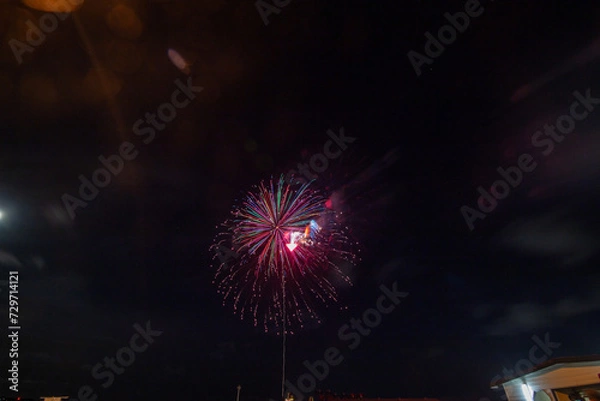 Fototapeta 日本の花火大会