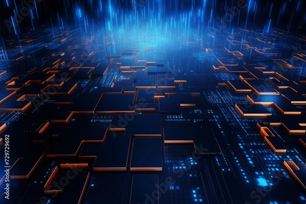 Obraz technology background
