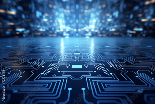 Obraz electronic circuit board