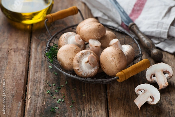 Obraz Fresh champignon
