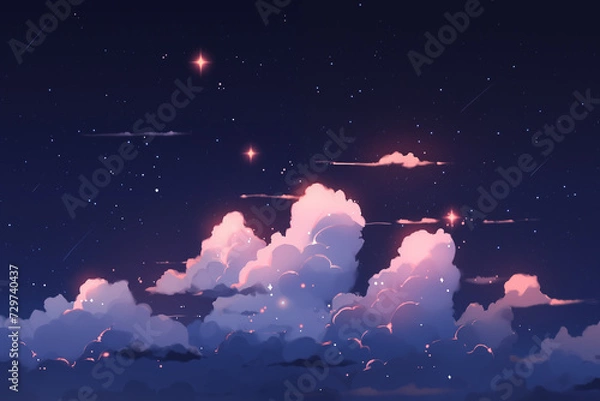 Obraz light in the night