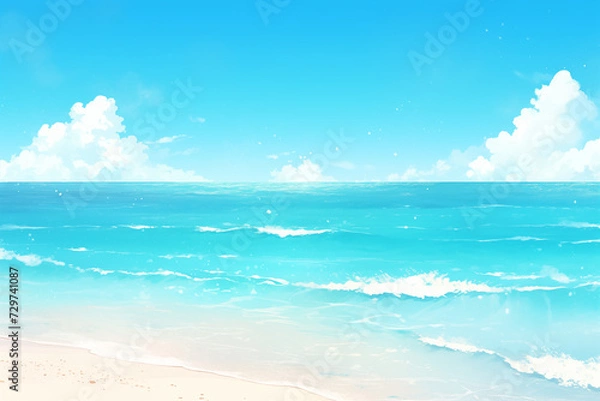 Obraz sea and sky background