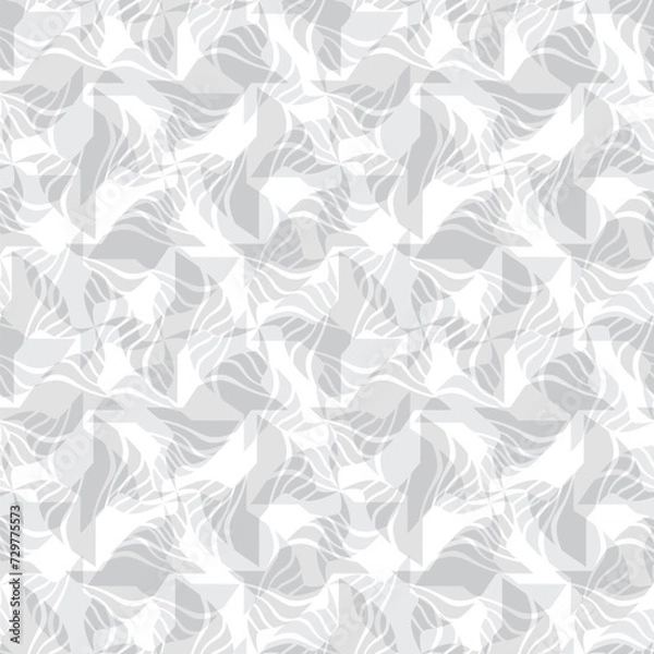 Obraz Monochrome abstract seamless pattern background