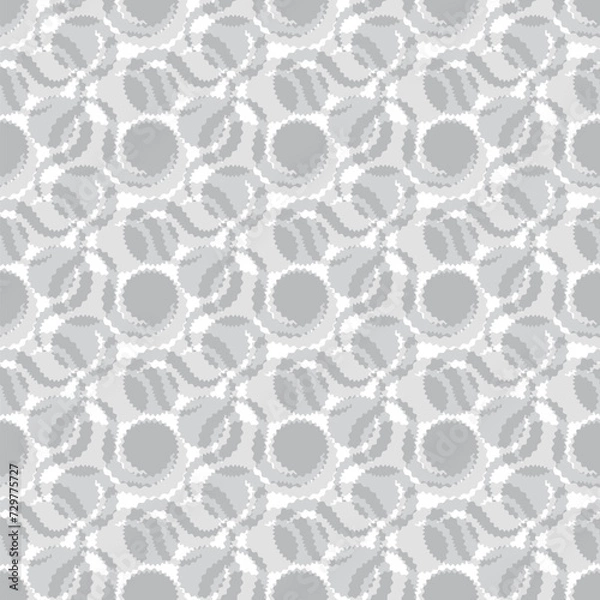 Obraz Monochrome abstract seamless pattern background