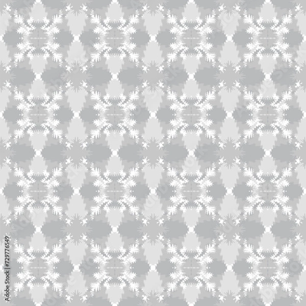 Obraz Monochrome abstract seamless pattern background
