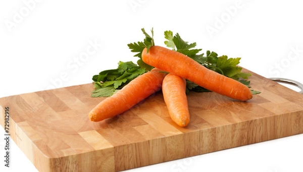 Obraz Carrots and parsley