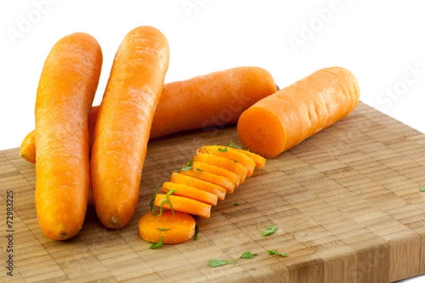 Obraz Carrots and parsley