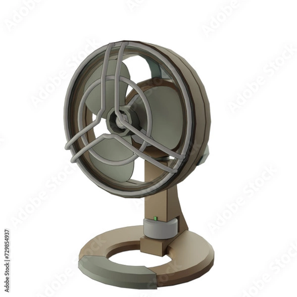 Fototapeta 3d rendering shape with object transparent