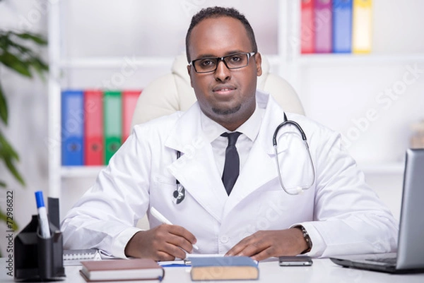 Fototapeta Black man