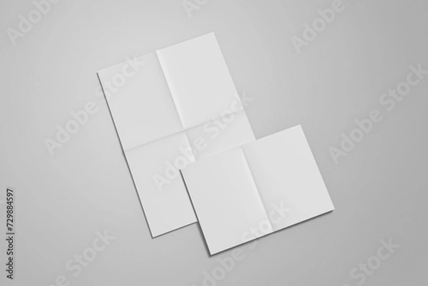 Obraz A4 Flyer Blank Mockup
