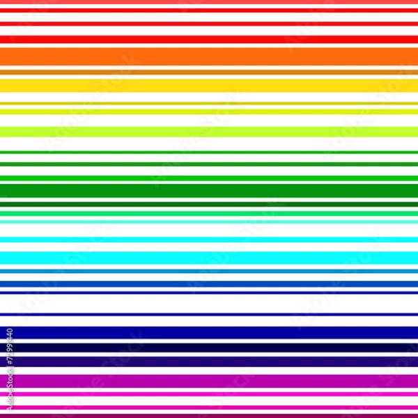 Obraz Rainbow colored barcode background.