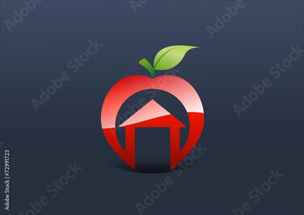 Obraz Apples on the house