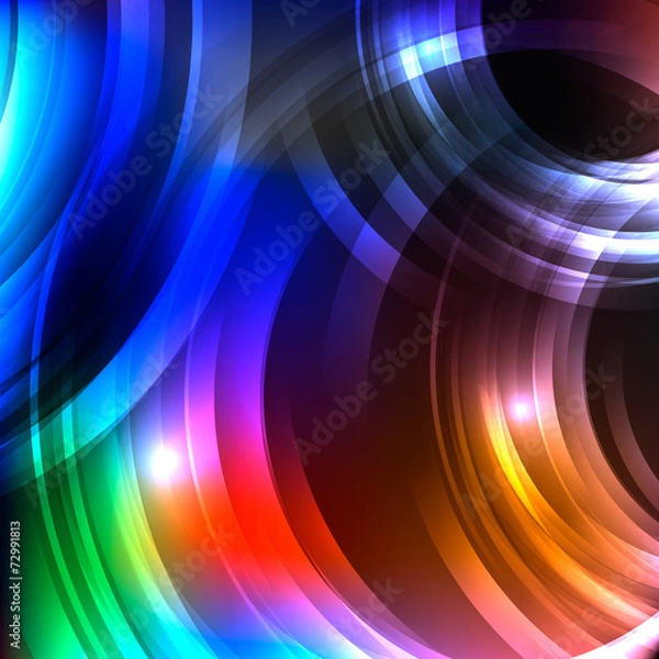 Obraz Disco nigth abstract background