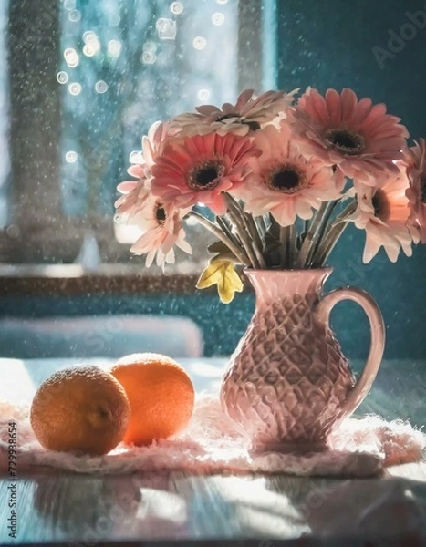 Fototapeta still life with flowers