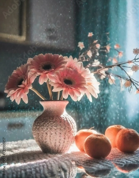 Fototapeta still life with flowers