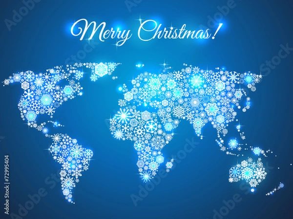 Obraz Christmas background