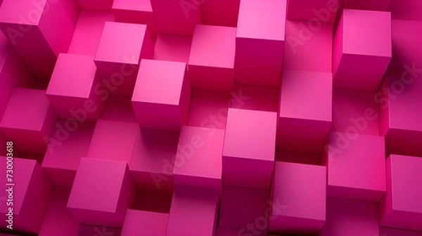 Fototapeta Minimalistic 3D rendered background with soft elements , minimalistic, 3D rendered, soft background