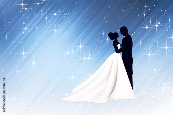 Obraz Wedding. The bride and groom