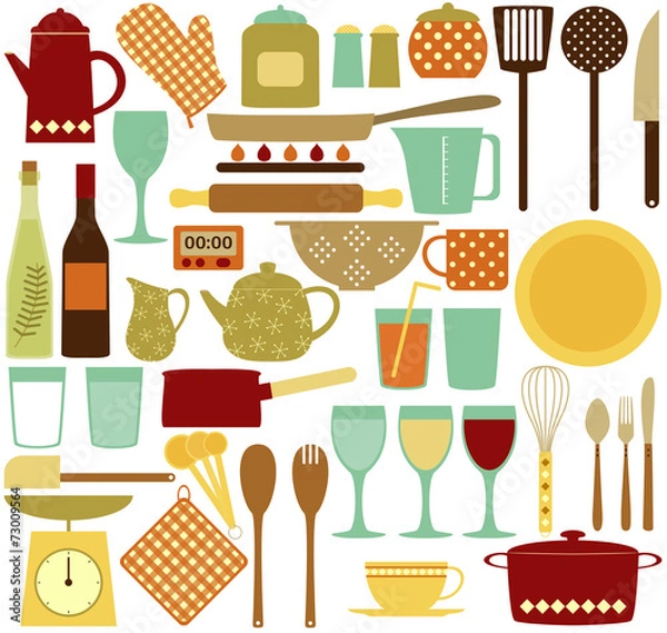 Fototapeta Kitchen tools