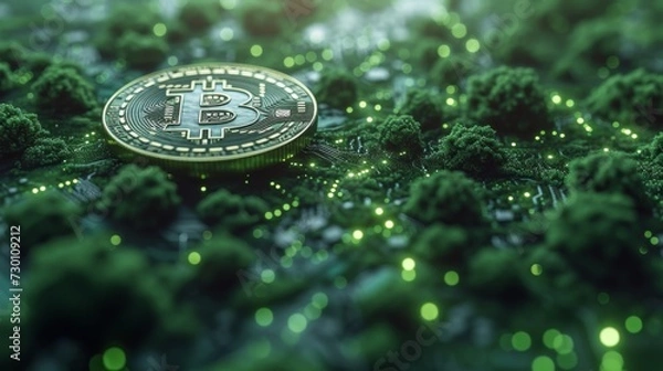 Obraz Bitcoin Kryptowährung digital Geld Börse