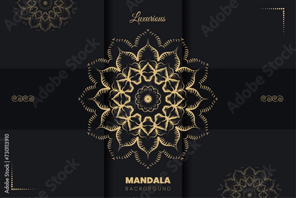 Obraz Creative Luxurious Decorable Mandala Design Template 