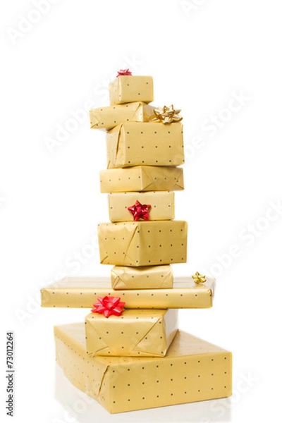 Fototapeta a tower of present