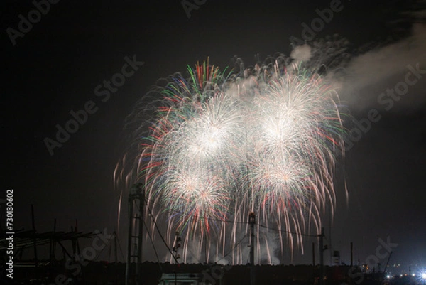 Fototapeta 茨城県の秋花火